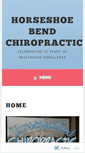 Mobile Screenshot of horseshoebendchiropractic.com
